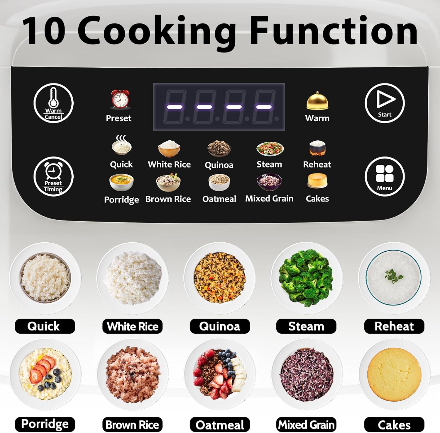 Portable Digital Rice Cooker,  - Rice Cooker 10 Cup 리뷰 및 가격