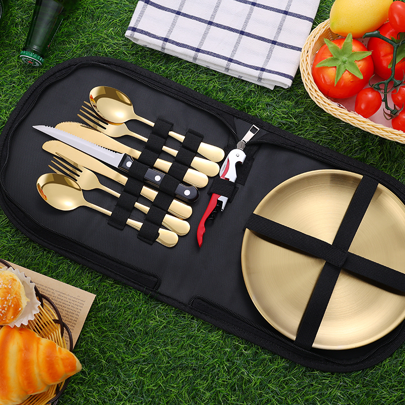 10Pcs Camping Tableware Set 30 - Kitchen Appliances Set 리뷰 및 가격