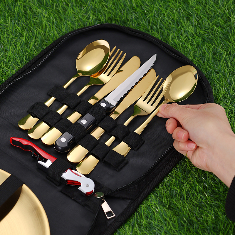 10Pcs Camping Tableware Set 30 - Kitchen Appliances Set 리뷰 및 가격